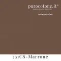 Outlet - Trapunta Primaverile Matrimoniale- 290X280 Cotone Extra Fine 531Cs Marrone / 378Ch Beige Scuro